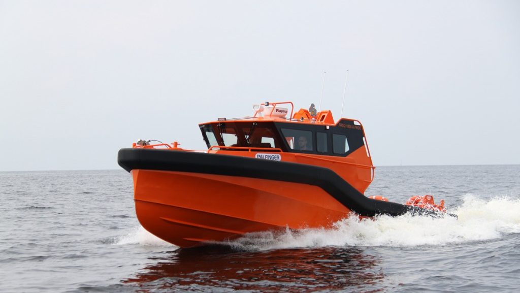 Tàu cứu sinh sử dụng phản lực nước HamiltonJet HJ213